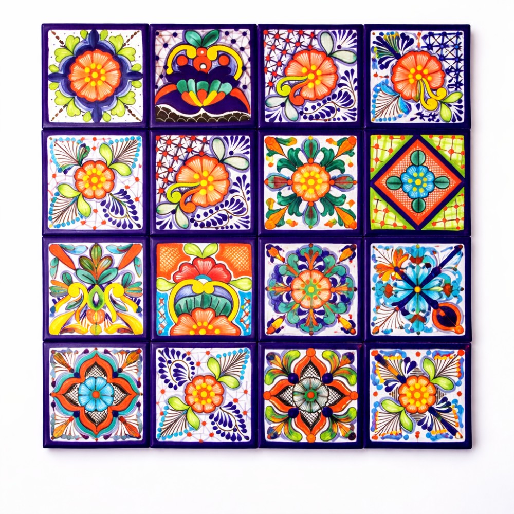 El Taller de Talavera, azulejo talavera, azulejo talavera poblana, azulejo artesanal mexicano, azulejo ceramica mexicana, talavera poblana original, azulejo decorativo talavera, azulejo mexicano, azulejo de talavera poblana 10x10, azulejo artesanal mexicano decorativo, azulejo ceramica mexicana talavera, azulejo talavera para cocina y baño, comprar azulejo talavera mexico