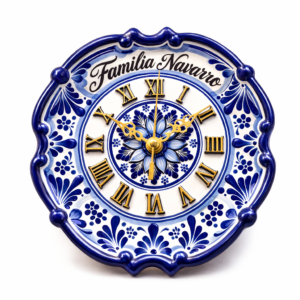 El Taller de Talavera, reloj talavera, reloj talavera poblana, reloj de pared talavera, reloj artesanal mexicano, reloj ceramica mexicana, reloj decorativo talavera, talavera poblana original, reloj decorativo mexicano, reloj artesanal puebla, reloj ceramica decorativa, reloj mexicano decorativo, reloj de pared artesanal